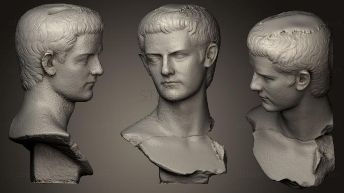 Бюсты и головы античные и исторические Калигула 2